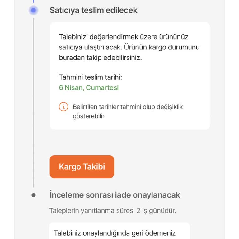 Hepsijet İade Süreci Çok Uzadı Ve Ürün Kayıp