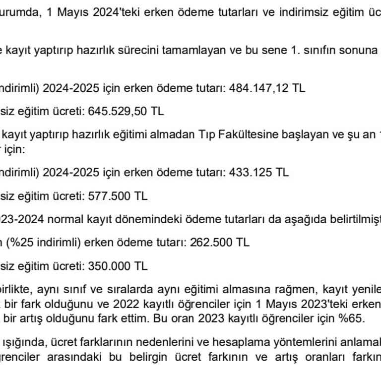 Biruni Üniversitesi Ve Fahiş Zam