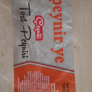 Hazım Ağa Süt Ürünleri Pe. Y. Ni'r. İye Tost Peyniri Haz. Im. Ağ A Süt Ürünleri Siyah Cisim