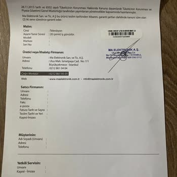 Onvo Panel Problemi 3 Değişim Yapıldı