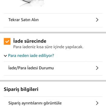Amazon Para İadesi Gerçekleşmiyor.