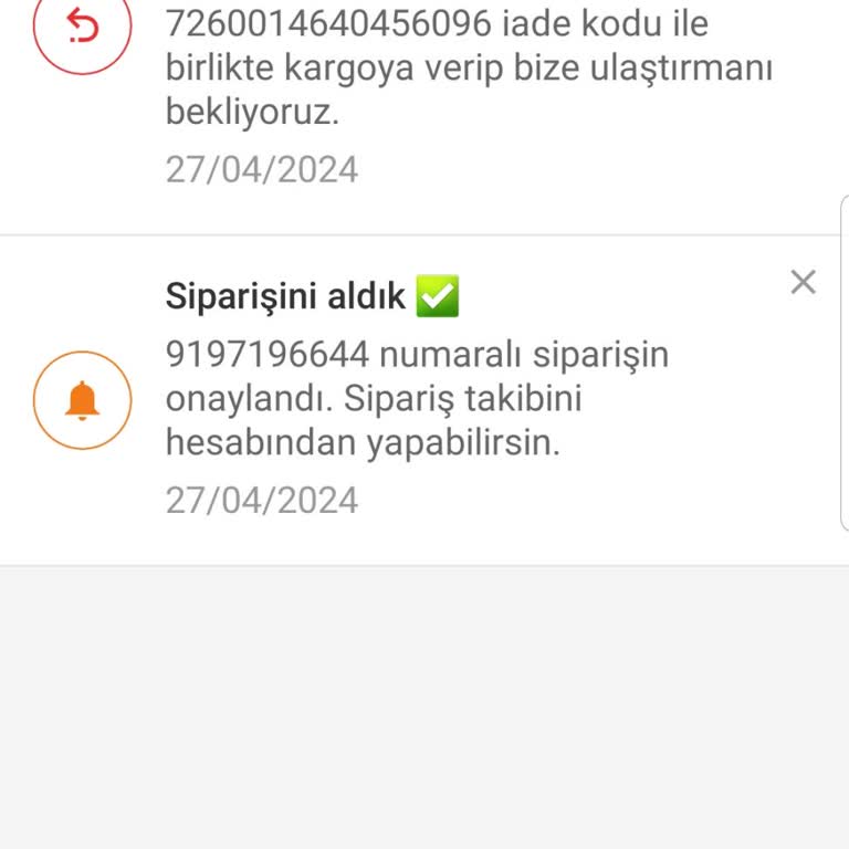 Sinop Aras Kargo Şubesi İade Kargomu Almadı