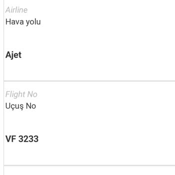 AJet (Anadolu Jet) Uçak Bileti Ücreti