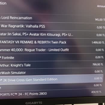 PlayStation Store'dan Satın Aldığım Tüm Oyunlar Kilitlendi