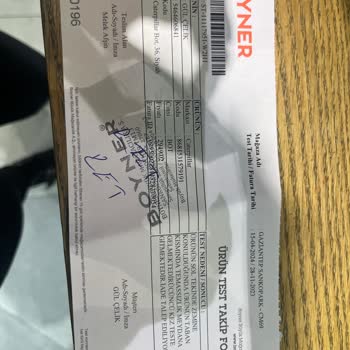 Boyner Caterpillar Botun Üretim Hatası