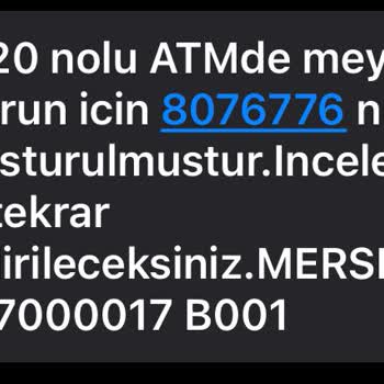 VakıfBank ATM Para Yutması