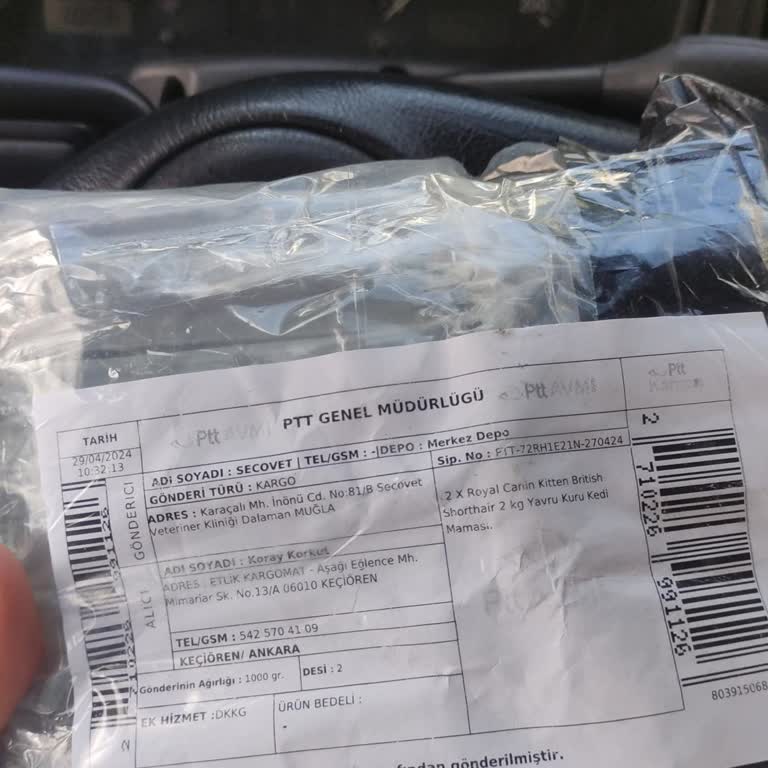 Secovet Firması İstenilen Ürünü Göndermedi