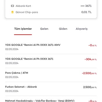 Remini Şikayet Geri Ödeme