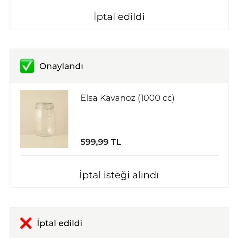 Bella Maison Online Alışverişim İptal Olmuyor