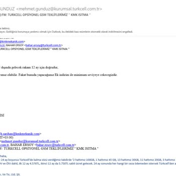 Turkcell Abonelik Şikayeti, Taahhüt Fazlası Gelen Faturalar