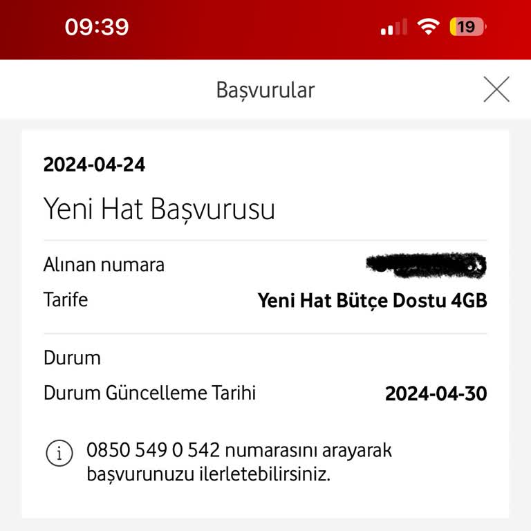 Vodafone Hattım Aktive Edilmiyor