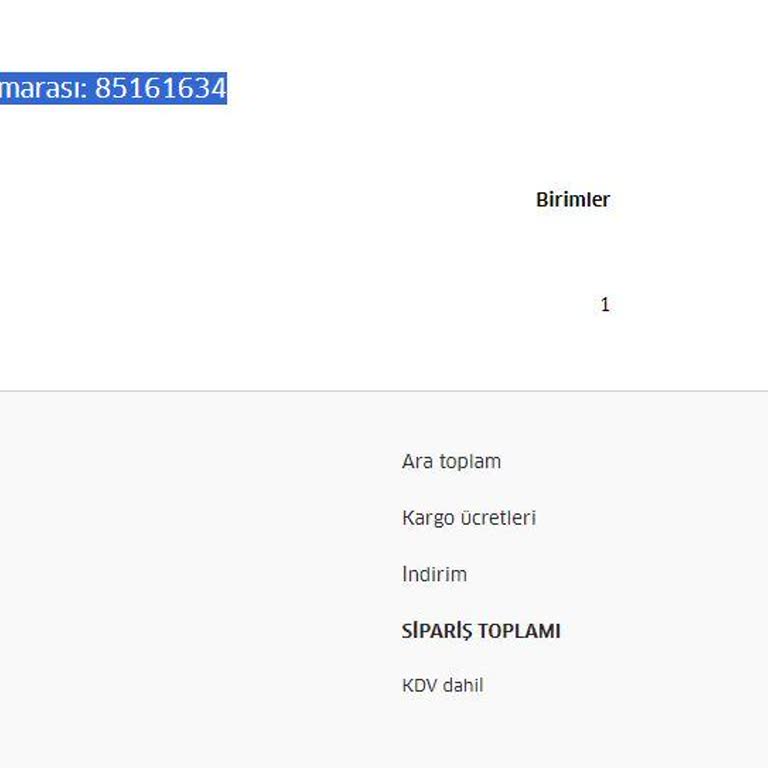 Karcher Türkiye Ürün Teslimatı Yapılmadı