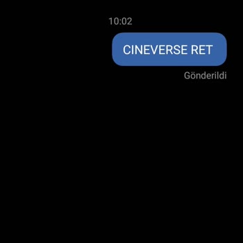 Paribu Cineverse Sürekli Gelen Ve İptal Edilemeyen SMS Reklamları