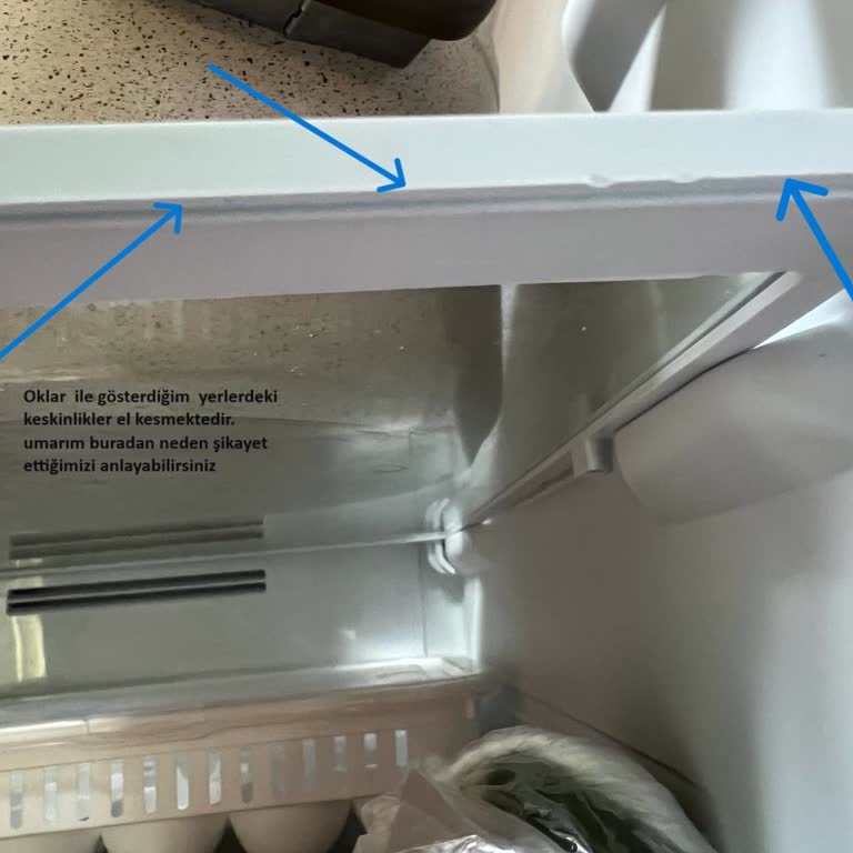 Arçelik Raf Plastiği El Kesiyor