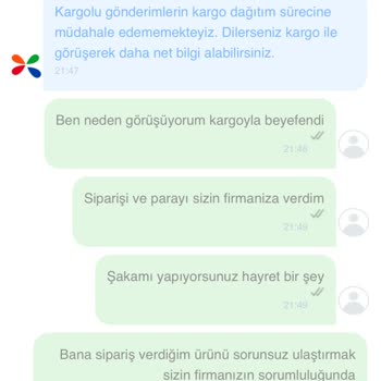 Mimaroba MNG Teslim Edilmeyen Paket