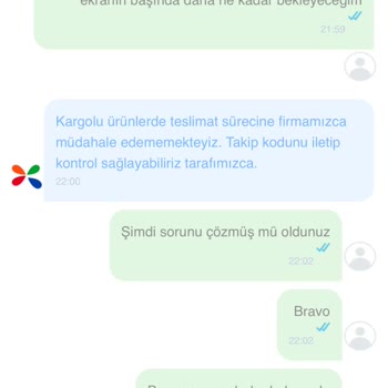 Mimaroba MNG Teslim Edilmeyen Paket