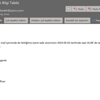 Mounte Bianca Para İadesi Yapılmadı