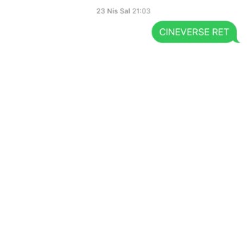 Paribu Cineverse İzinsiz SMS Gönderimi