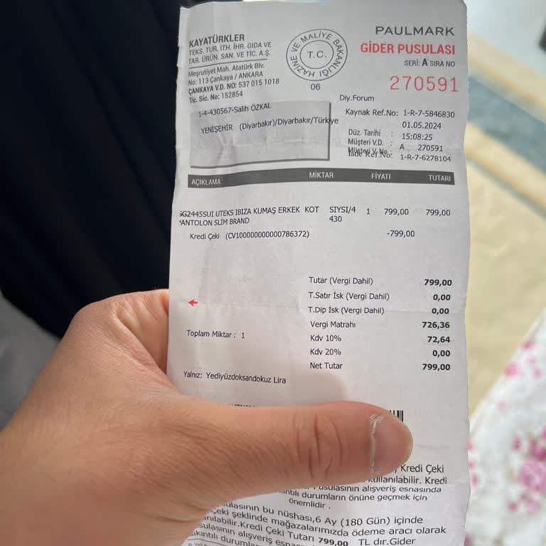 PaulMark Para İadesi Yapmıyor