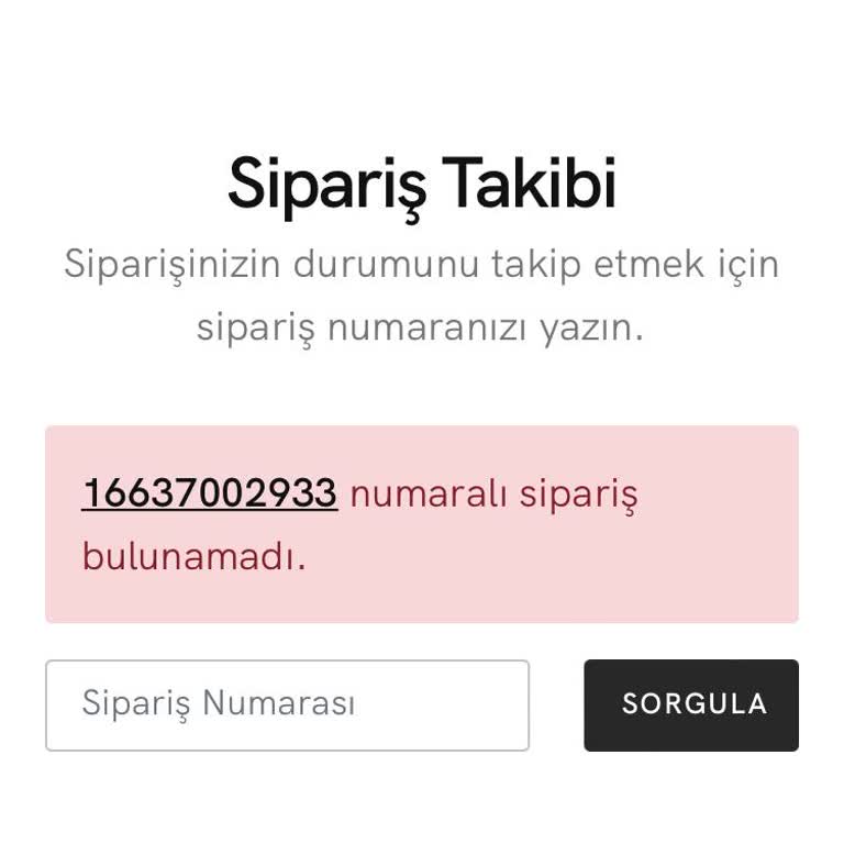 Paket Taxi Gönderi Takip No Hatası