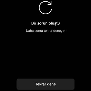 TikTok İnternet Bağlantısı Sorunu