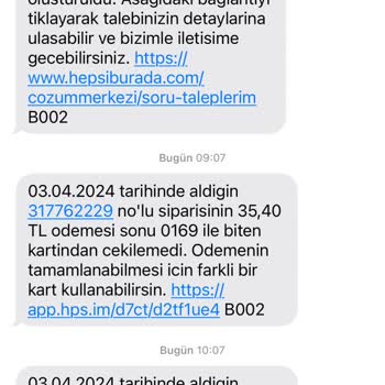 Hepsiburada Eksik Gönderdi, İadesini Aldı Fakat Ücretini İstiyor