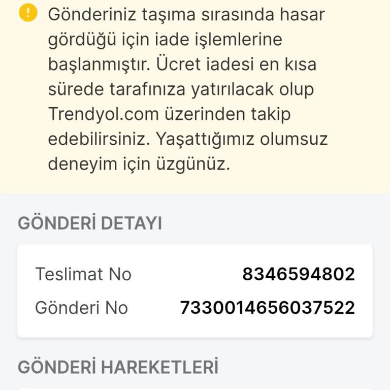 Trendyol Pişmanlıktır. Ürünü Görerek Almak Harika