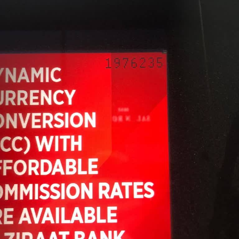 Ziraat ATM Para Sıkışması