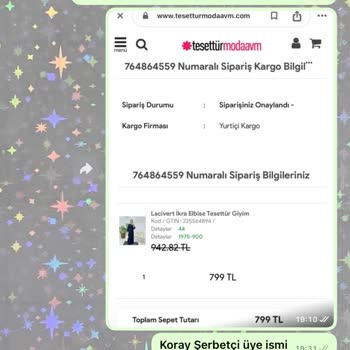Tesettür Moda Avm Www.tesetturmodaavm.com Dan Ödemesini Yaptığım Siparişim Gelmedi.