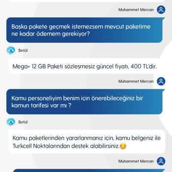 Turkcell Tarifeye Fahiş Fiyat Artışı Yapıyor
