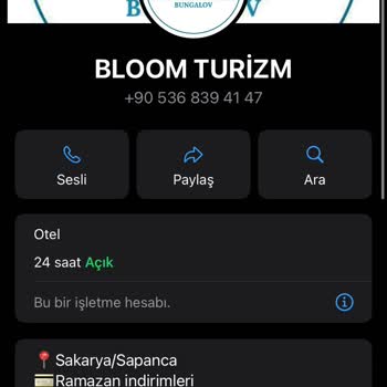 Bloom Sapanca Bloom Bungalov Evler