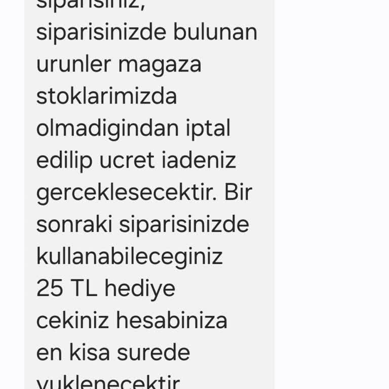 Migros Olmayan Ürünü Satıyor Sonra Yok Diyor