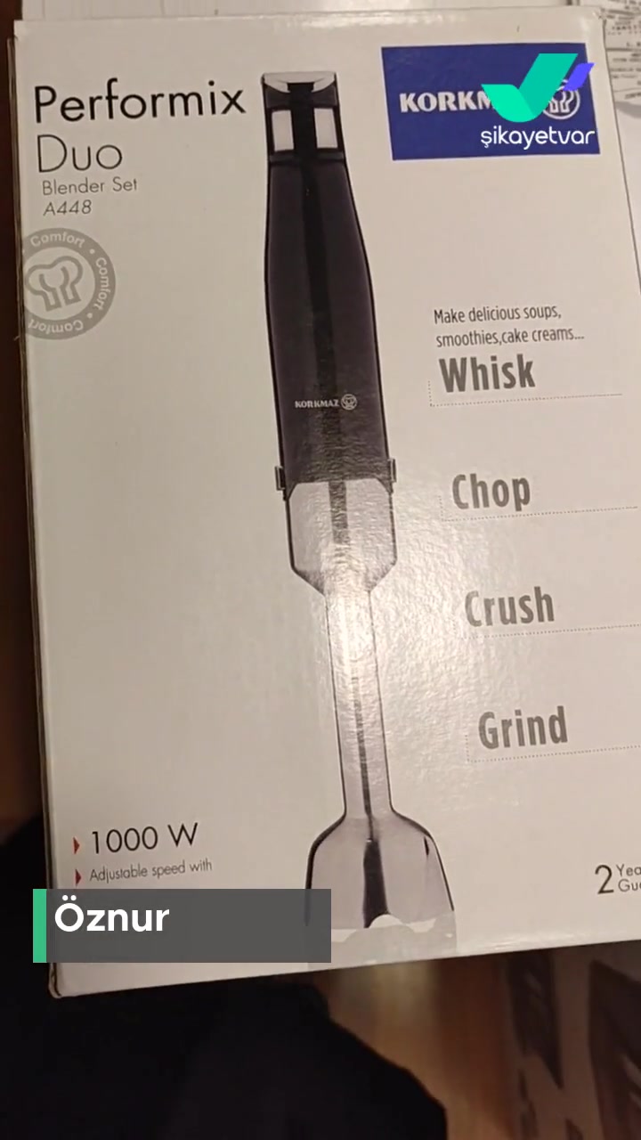 Korkmaz Blender Bozuk videonun kapak resmi