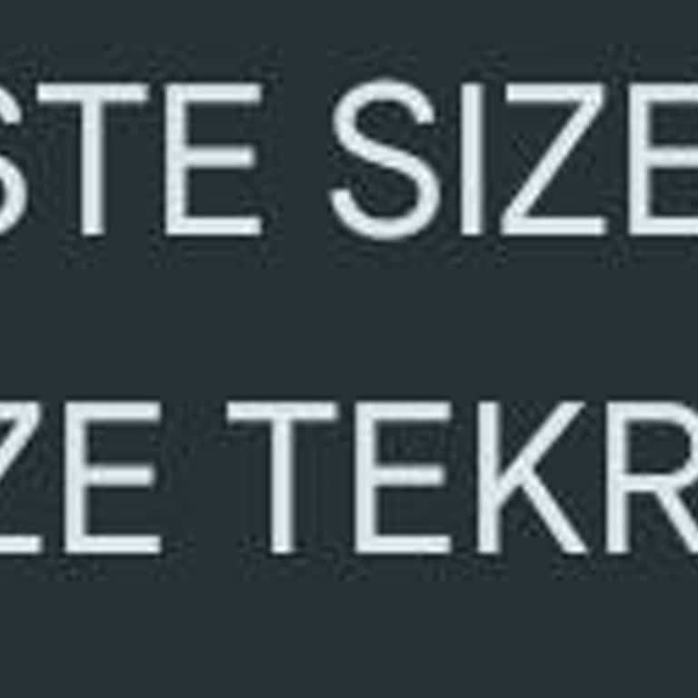 PTT Kargo Hizmet Kalitesi (! )