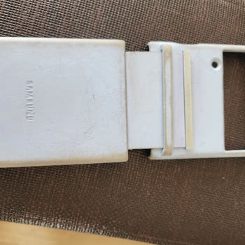 Samsung Z Flip Leather Case Discoloration - Warranty Denied