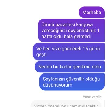 Skywear Şikayetim Var Mağdur Edildim