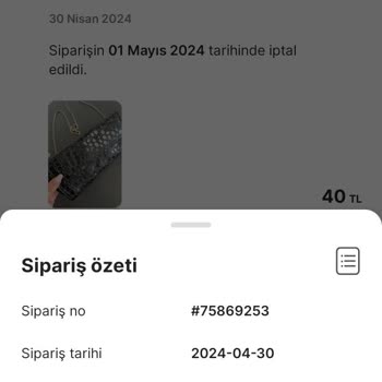 Gardrops İptal Olan Ürünümün Parasını Vermiyor