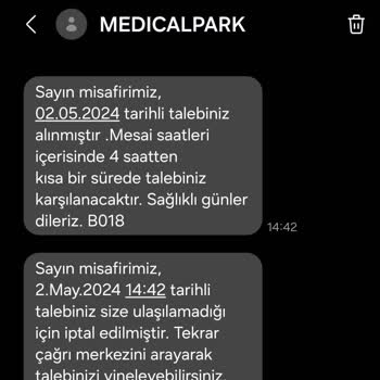 Medical Park Göztepe, MR Randevu Talepleri Otomatik İptal Ediliyor