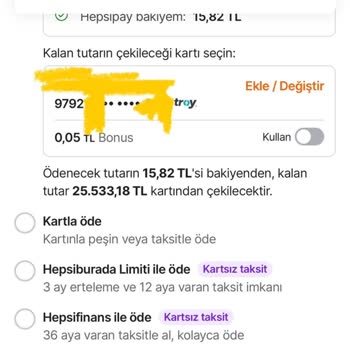Hepsiburada Dan Troy Kartla Alışveriş Yapamıyorum