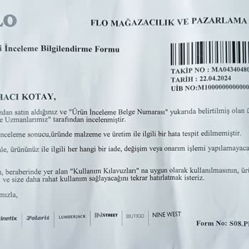 FLO Ayakkabı FLO Tarafından Mağdur Edildim.