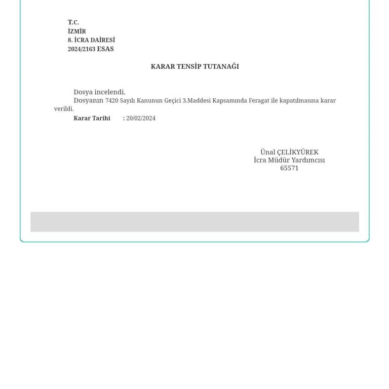 Dünya Varlık Hukuk Bürosu Dosyamı Kapatmıyor