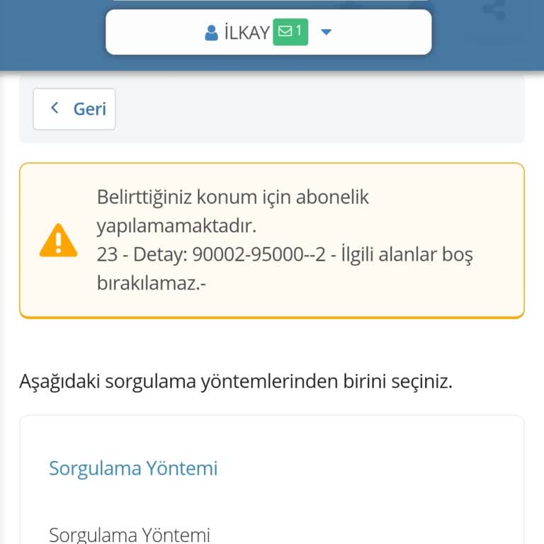 CK Boğaziçi Elektrik Ck Elektrik Belirttiğiniz Konum İçin Abonelik Yapılamamaktadır