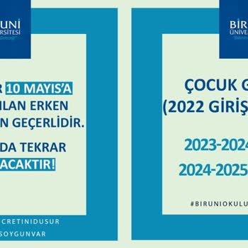 Biruni Üniversitesinde Yapılan Fahiş Zamlar