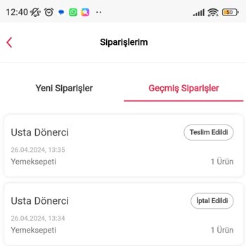 Usta Dönerci Para İadem Yapılmıyor