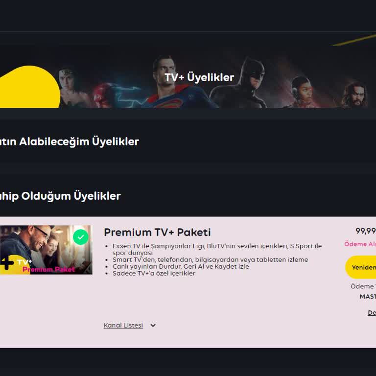 TV Plus Üyeliğimi İptal Edemiyorum