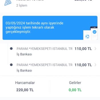 Popeyes Para İadem Yapılmıyor