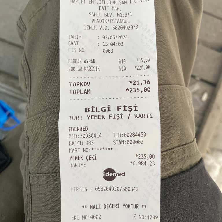 Köfteci Yusuf Pendik Şubesi Hem Yemek Hem Servis Sorunu