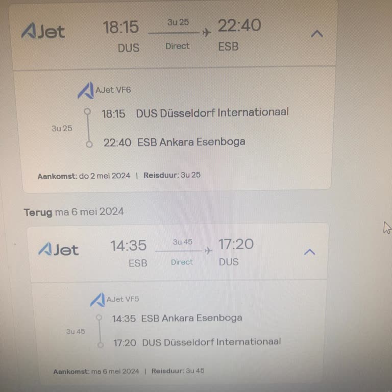 Ajet (Anadolu Jet) Yardımcı Olmadı