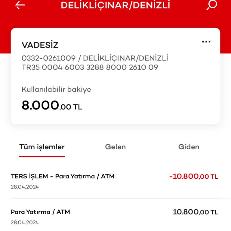 Akbank Ters İşlem Ücreti İade Etmiyorlar