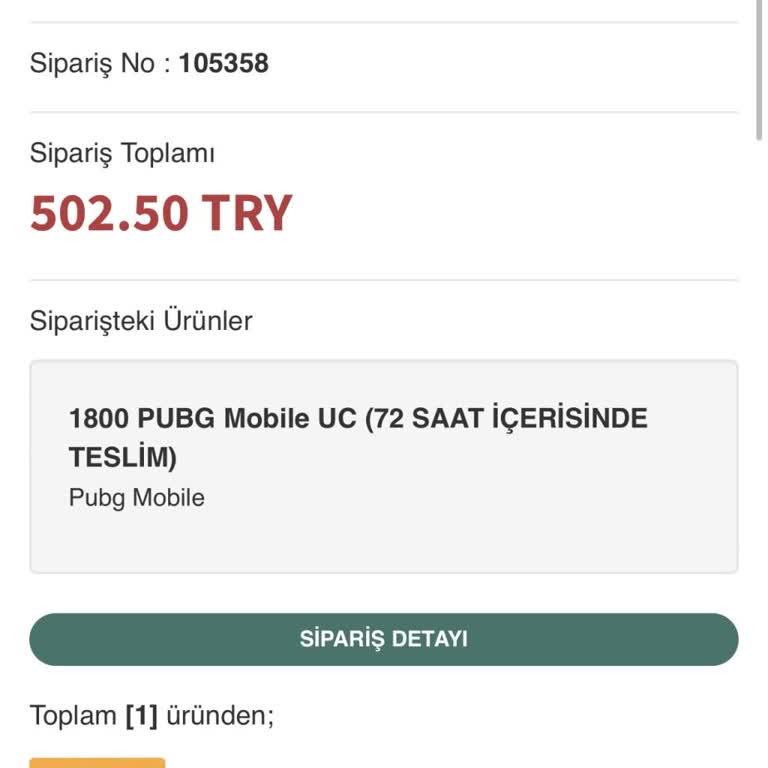 enucuzpubg.com Teslimat Gecikmesi Ve İletişim Sorunları